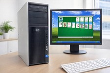 HP Z400 Windows XP Gamer PC