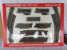 Fleischmann HO Gauge Profi Track Set 6190 Stations Set Unused Stock