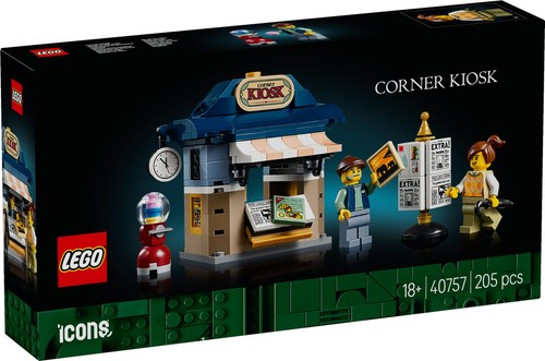 Lego icons 40757 chiosco - 40757,