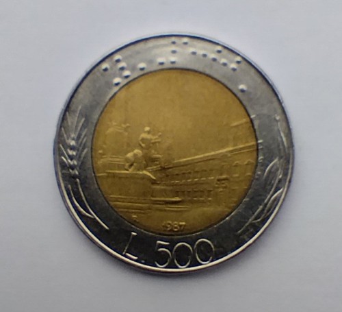 Rara moneta 500 - rara, 1987