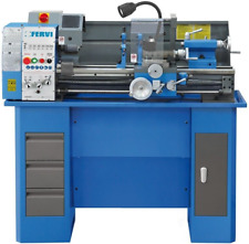 Tornio parallelo precisione per metallo 290 x 750 mm 230V + basamento accessori