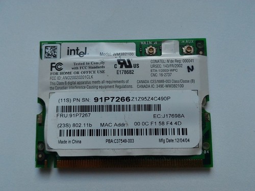 Schede mini pci intel 5100 - schede,