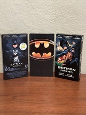 Batman Movie VHS Tape Lot 3
