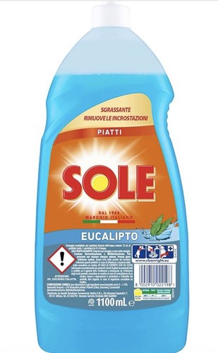 Lavapiatti sole detersivo - lavapiatti,