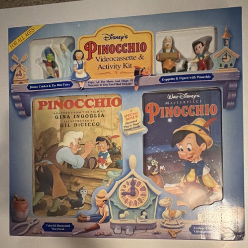 Disney pinocchio videocassette - pinocchio,