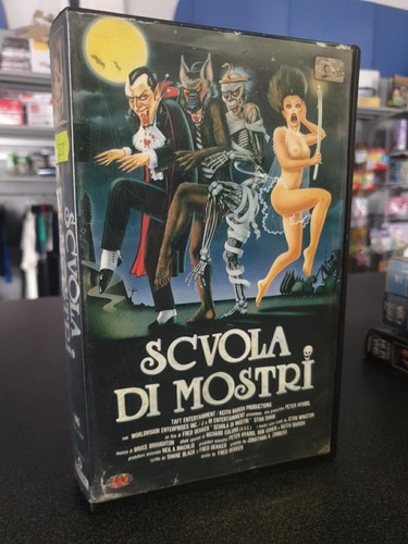 Scuola mostri vhs 1987 - scuola,