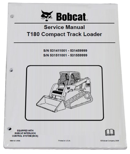 Bobcat t180 track loader - bobcat,