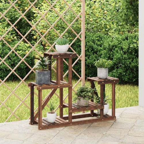Flower stand with - stand, wheels