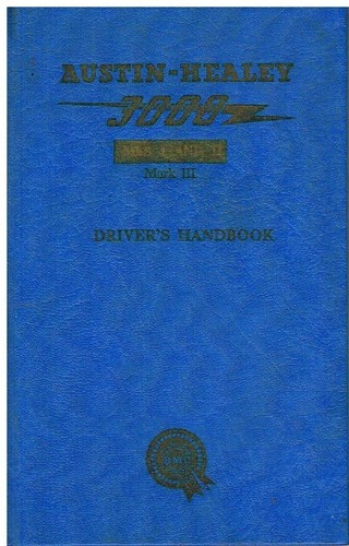 Austin healey 3000 - mk3, (serie
