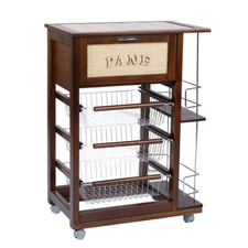 Carrello portapane con