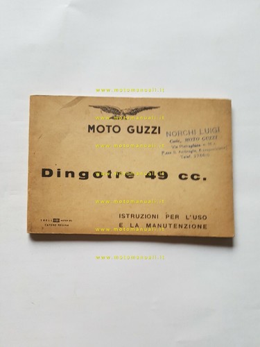 Moto guzzi dingotre 1965 - guzzi,