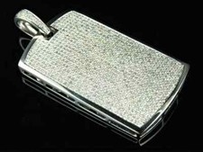Ciondolo mini micro targhetta