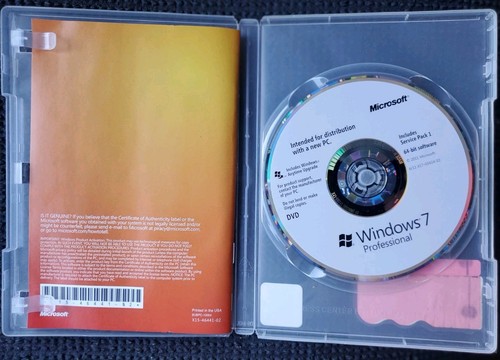 Windows professional bit - 7, 64