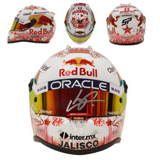 Casco Sergio Perez firmato