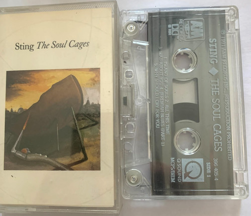 Sting the soul cages tape - sting,