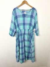 Abito midi Sahara blu teal