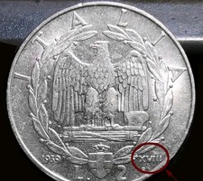 2 Lire Del 1939 Regno D'