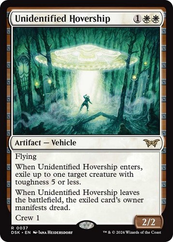 Hovership non identificata