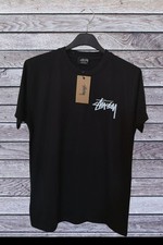 T-shirt nera Stussy- Dadi