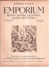 Emporium-Rivista mensile illustrata d'arte e cultura-Aprile 1932 ( 21935/A )