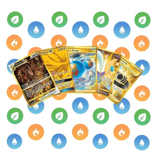 Pacchetto carte gold pokemon - pacchetto,