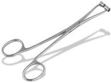 Pinza per piercing morsetto