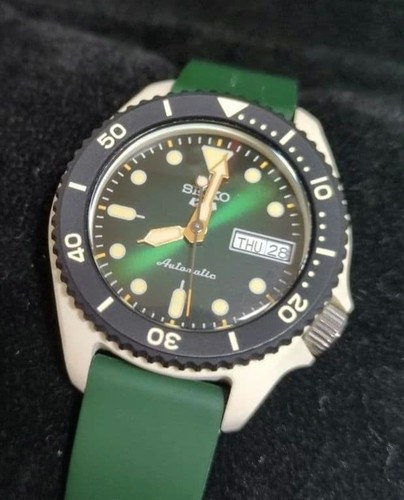 Raro seiko srpg73k1 verde - raro,