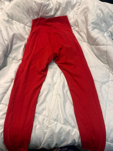Ethos athletic leggings rosso - athletic,