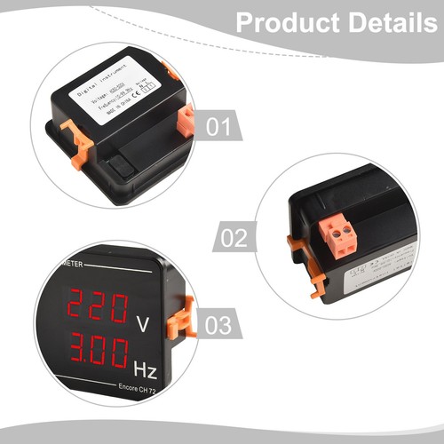 Frequenzimetro tensione ac50 - frequenzimetro,