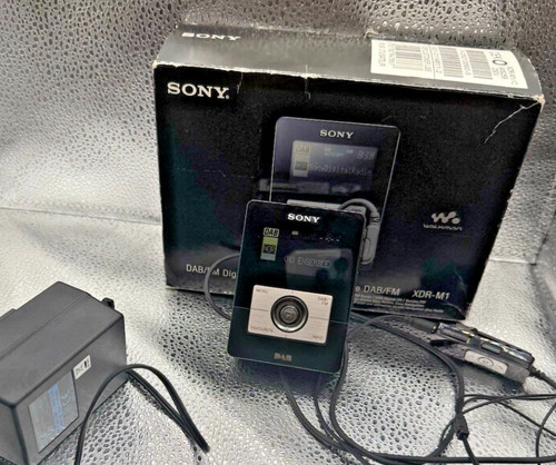 Sony xdr dab walkman - xdr-m1, dab/fm