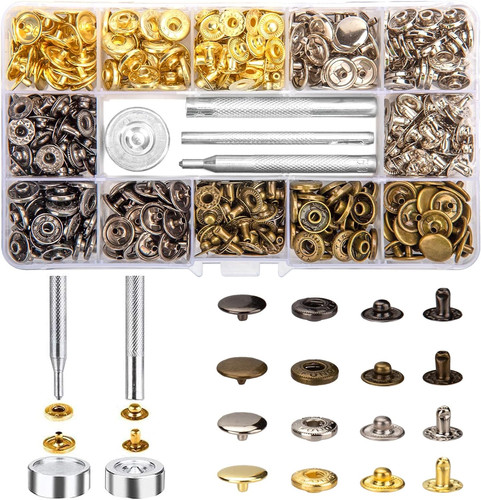 Set 120 bottoni pressione - 120,