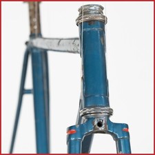 SCONOSCIUTO TELAIO ACCIAIO ITALIANO VINTAGE ROAD RACING CAMBIO VITTORIA LUGGED OLD 30s