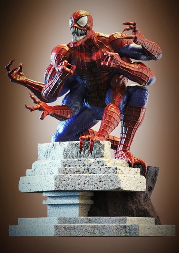 Statua scultura spider man - scultura, spider-man