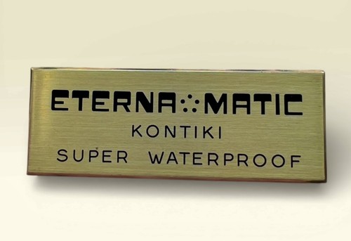 Eterna kontiki sign vintage - eterna,