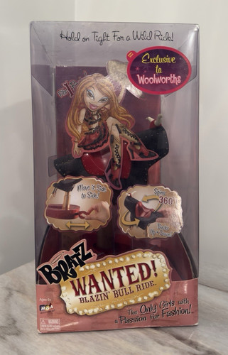 Raro bratz wanted blazin - wanted, bull