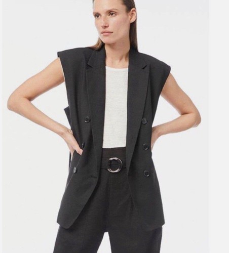 Gilet oversize con telaio - , in