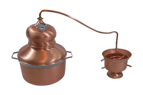 Alambicco distillatore rame - alambicco,