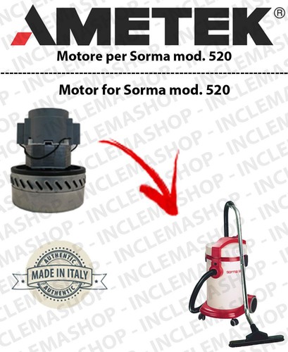 520 motore aspirazione ametek - motore,