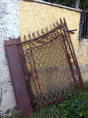 Cancello ferro battuto - in,