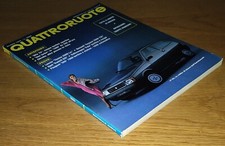 rivista QUATTRORUOTE 353/1985 Autobianchi Y10/FIAT Uno Turbo/Alfa Romeo 75/Volvo