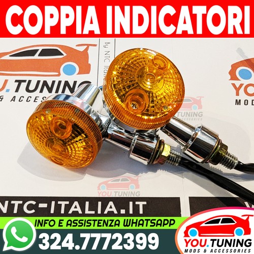 Coppia luci ambrati - luci, frecce