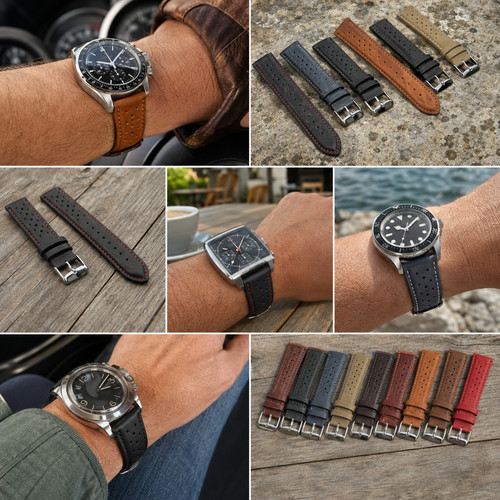 Cinturino pelle corsa - , vintage