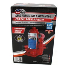 Cric idraulico a bottiglia da 2 tonnellate, KMT Style /ryc