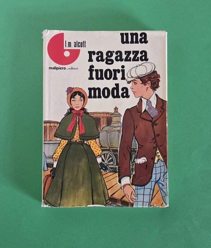 Libro vintage una ragazza - libro, "una