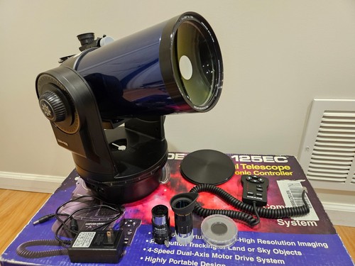 Meade etx 125ec telescopio con - telescopio,