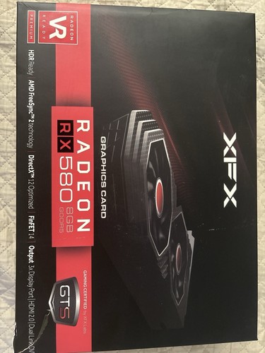 Xfx radeon 580 gts - rx, xxx