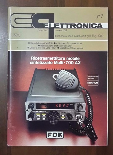 Elettronica luglio 1980 - cq,