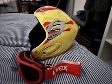 casco da sci Bimbo Marca BRIKO Taglia 54 - Mascherina UVEX in OMAGGIO