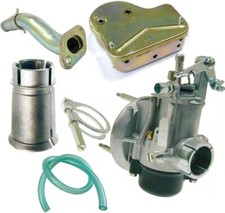 KIT CARBURATORE 19-19 COMPLETO DELLORTO PIAGGIO VESPA 50 SPECIAL / L N R NUOVO