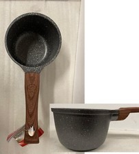 TOGNANA STONE AND WOOD PENTOLA PENTOLINO BOLLILATTE 10 cm alluminio